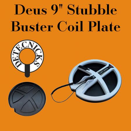 Deus 9" Stubble Buster Coil Plate